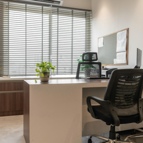 MoveHomeFast installing office furniture and configuring workspaces professionally